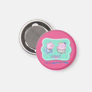 Dance Like No One is Watching Happy Dancing Pigs  Magnet