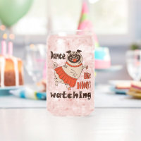Dance like nobody is watching girly Pug Dog