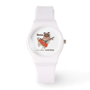 Dance like nobody is watching Pug Girl Watch