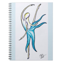 Dance Like the World is Watching Spiral Notebook