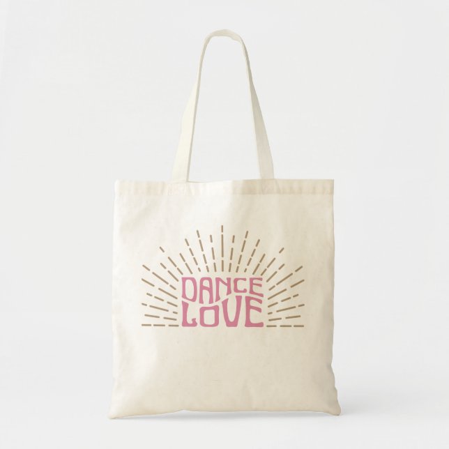 "Dance Love" Tote Bag (Front)