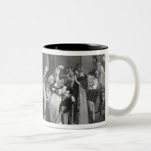Dance mania, 1809 Two-Tone coffee mug