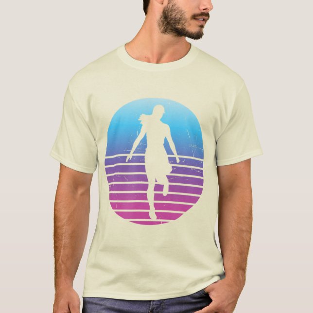 Dance Melbourne Shuffle Shuffle Girl Shuffle Dance T-Shirt (Front)