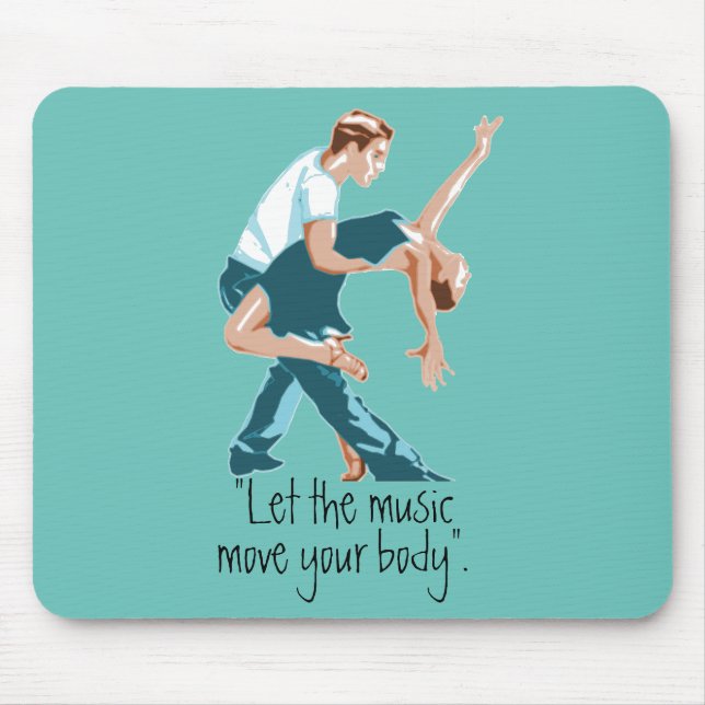 Dance Mood Mousepad (Front)