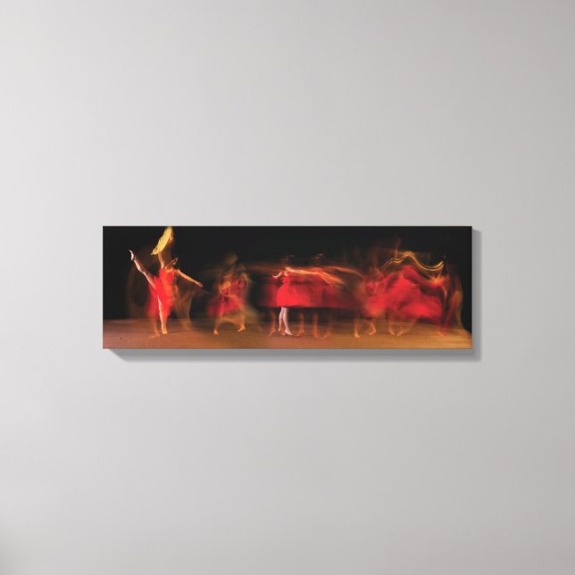 Dance Movement Canvas Print (Front)