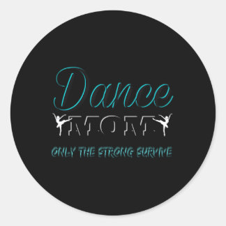 Dance Mum Ballet Ballerina Hip Hop Tap Dance Classic Round Sticker