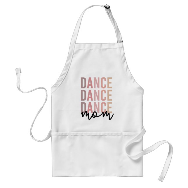 Dance Mum | Dance Mama | Dancer Mama Gifts Standard Apron (Front)
