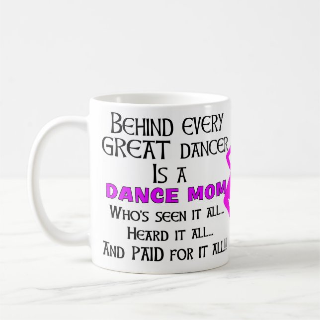 Dance Mum Fling #1 Coffee Mug (Left)