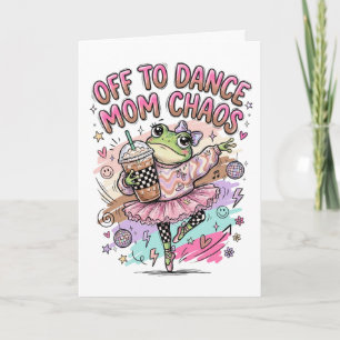 Dance Mum Greeting Card