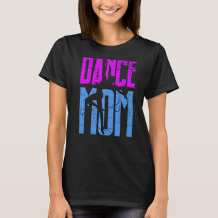 Dance Mum Leopard Dance Mum Mother's Day T-Shirt