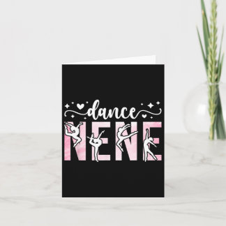 Dance Nene Of A Dancer Nene Dancing Nene  Card
