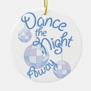 Dance Night Away Ceramic Tree Decoration