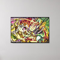 Dance of Ascension Stretched Canvas Art Prints