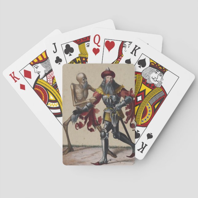 Dance of Death in Basel | The Nobleman Playing Cards (Back)