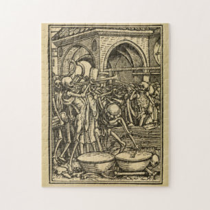Dance of Death   The Bones of All Men Jigsaw Puzzle