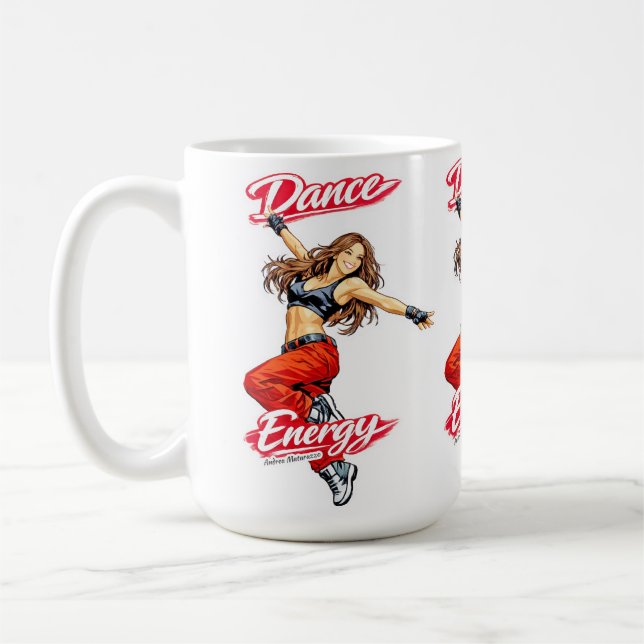 Dance of Energy and Freedom Coffee Mug (Left)