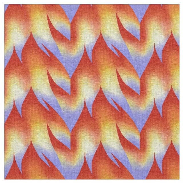 Dance of Flames Fabric (Close Up)