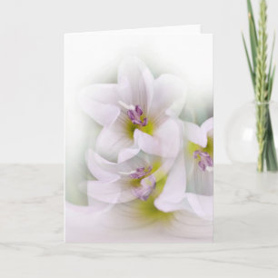 dance of flowers card