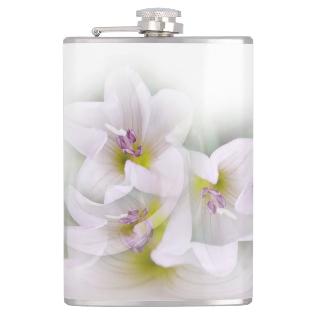 dance of flowers hip flask (Front)