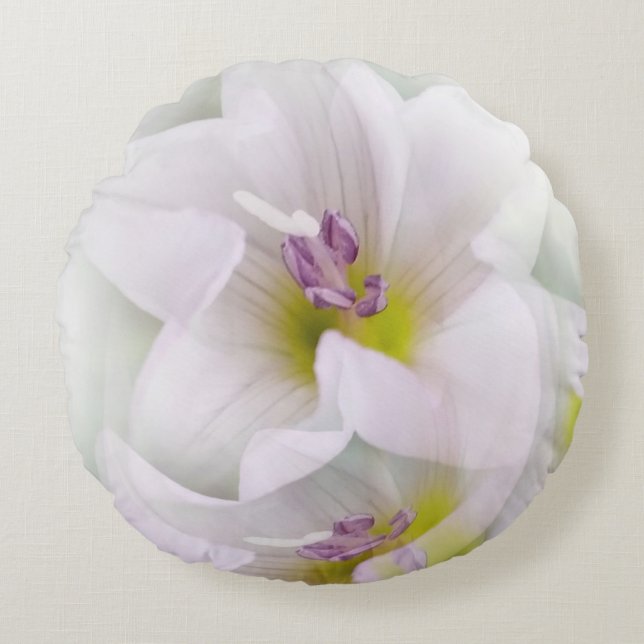 dance of flowers round cushion (Front)