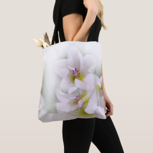 dance of flowers tote bag