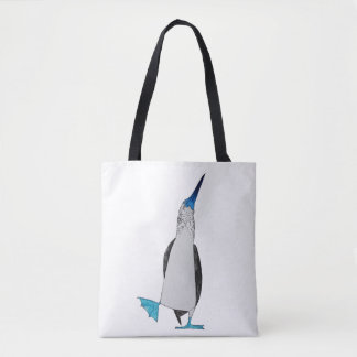 Dance of the Blue Footed Booby Two-sided Tote Bag