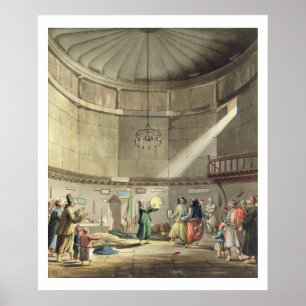 Dance of the Dervishes, plate 3 from Part 1 of 'Vi Poster