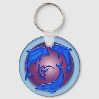 DANCE OF THE DOLPHINS KEY RING