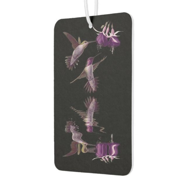 Dance of the Hummingbird Car Air Freshener (Left)