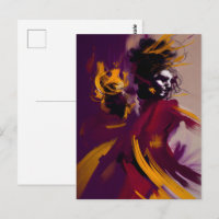 Dance Of The Mind – Expressive Abstract Figure