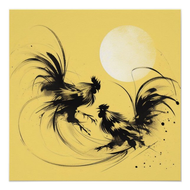 Dance of the Roosters Poster (Front)