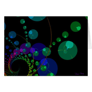 Dance of the Spheres II – Cosmic Violet & Teal