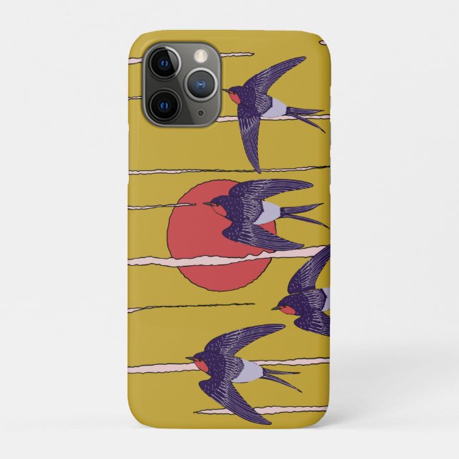Dance of the Swallows Case-Mate iPhone Case (Back)