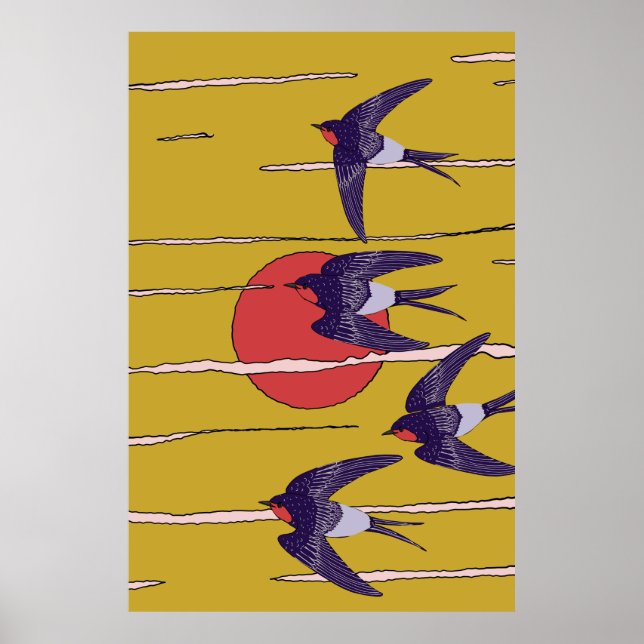 Dance of the Swallows Poster (Front)