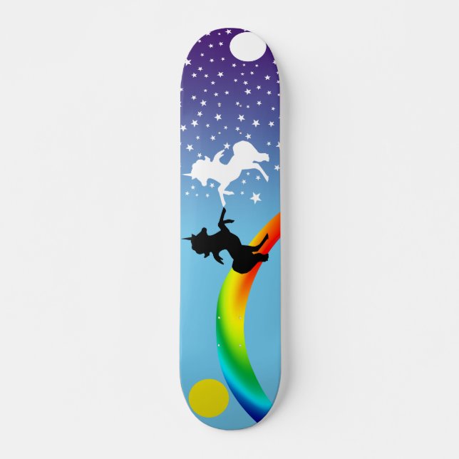 "Dance of the unicorns" Skateboard (Front)
