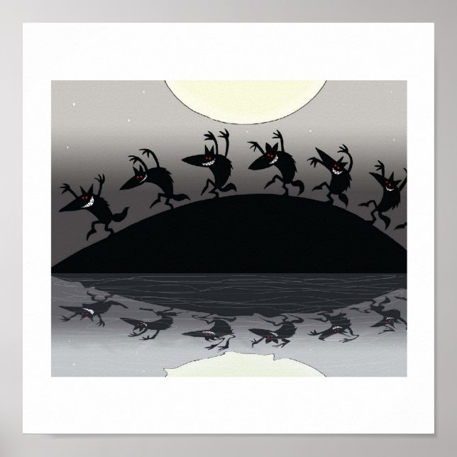 Dance of The Werewolves Poster (Front)