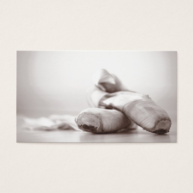 Dance - Old Ballet Pointe Shoes Customisable (Front)