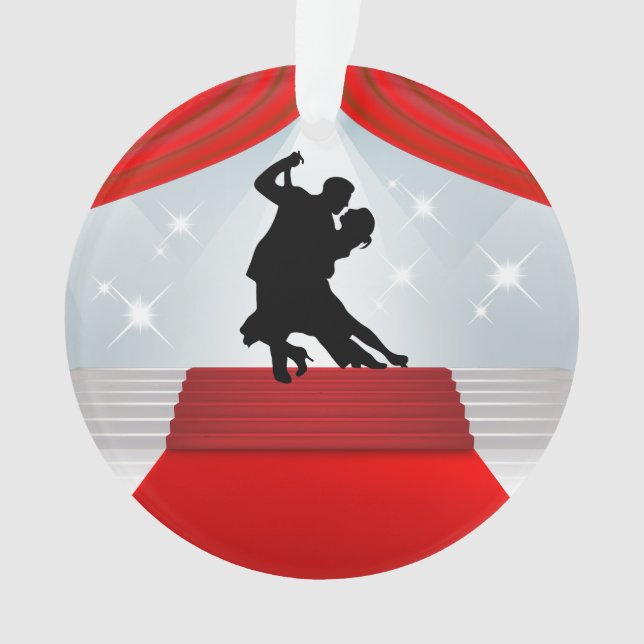 Dance Ornament - Competition Dancing (Front)