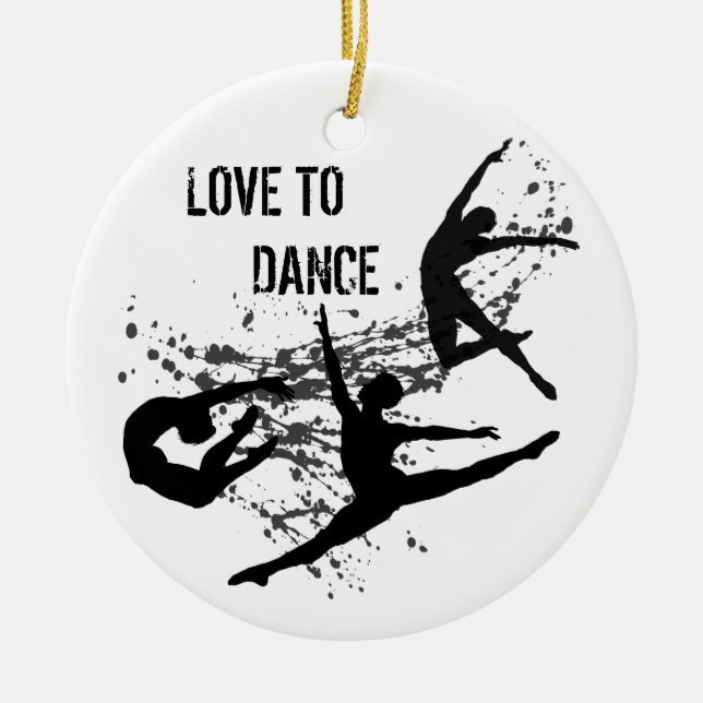 Dance Ornament (customisable) (Front)