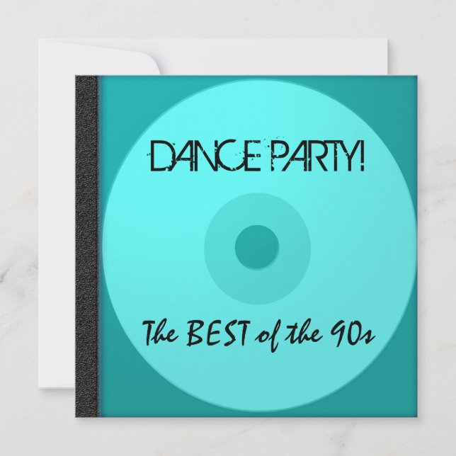 Dance Party CD Invite (Front)