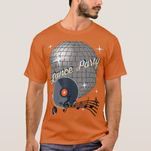 Dance Party DJ Rave Disco Fashion Hipster T-Shirt