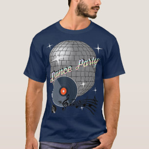 Dance Party DJ Rave Disco Fashion Hipster T-Shirt