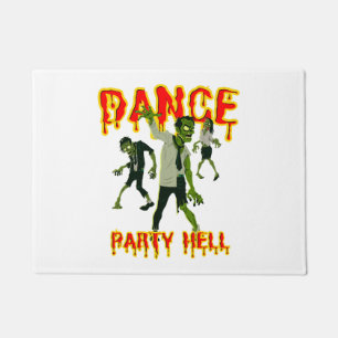 Dance Party Hell Dance Halloween Doormat