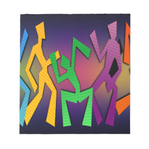 Dance Party Notepad