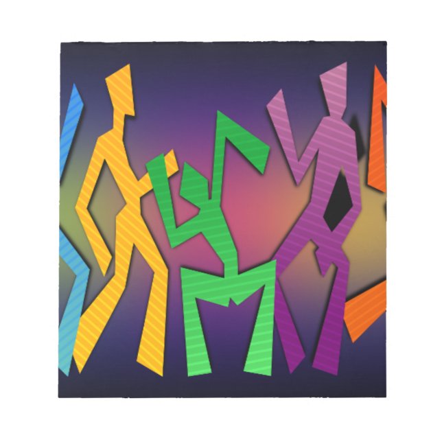 Dance Party Notepad (Front)