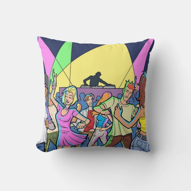 Dance Party Pillow (Front)