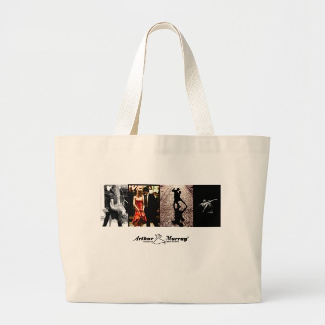 Dance Photos Arthur Murray Large Tote Bag (Front)