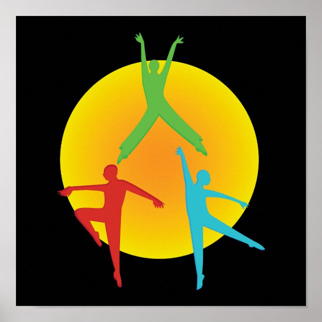 Dance Poses Poster (Front)
