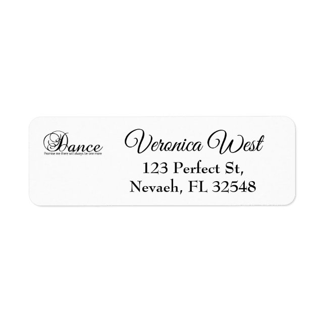 Dance Promise Me There Will Always Be One More (Front)