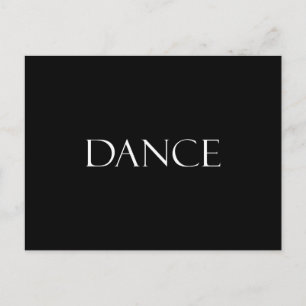 Dance Quotes Inspirational Dancing Quote Postcard